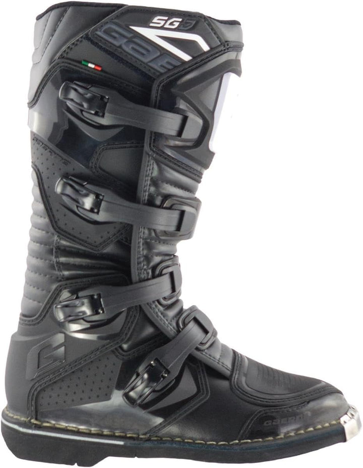 Gaerne Kids Motocross-Stiefel SG-J Schwarz Schwarz 38 EU, Schwarz 38 EU