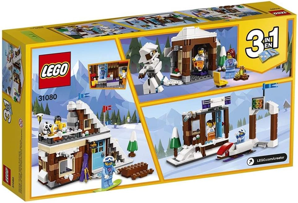 LEGO Creator 31080 "Modulares Wintersportparadies" Konstruktionsspielzeug, bunt