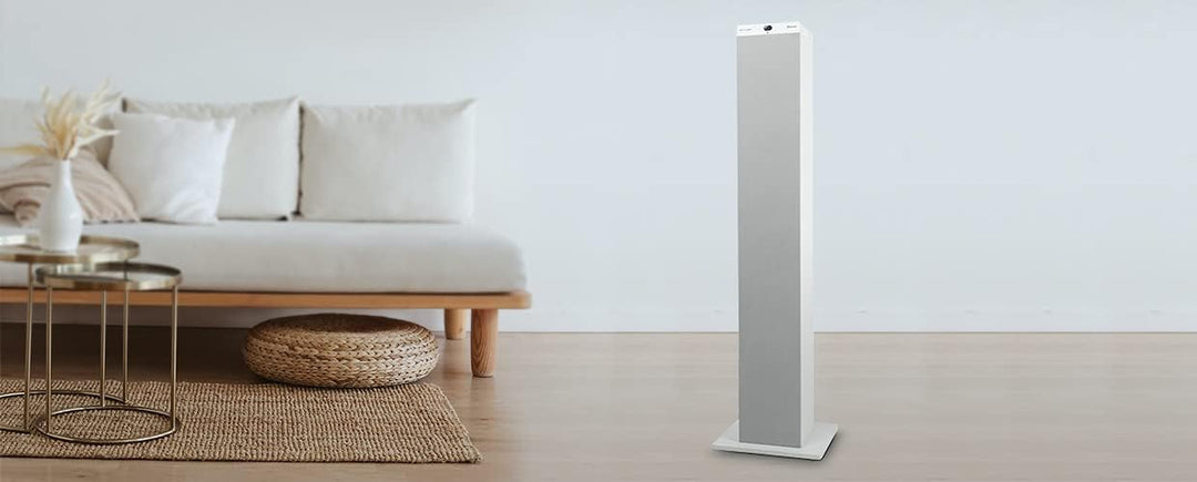 MUSE Bluetooth Turm M-1250 BTW, Weiss