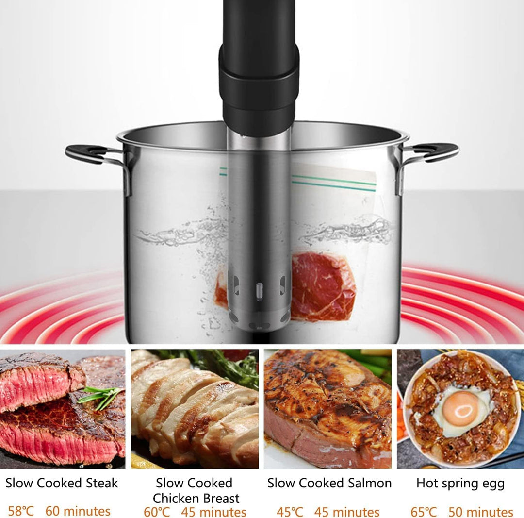 Fityou Sous Vide Stick, Wasserdicht Sous Vide Garer, 1100W Präziser Temperatureinstellung und digita