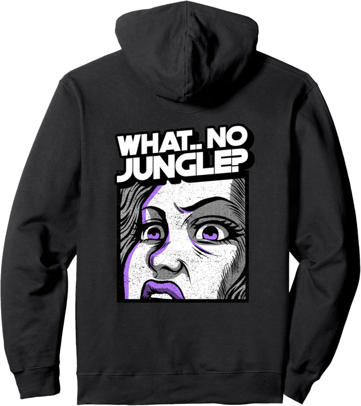 Junglist Schlagzeug- und Bassmusik 174 BPM DnB Music Rave Pullover Hoodie