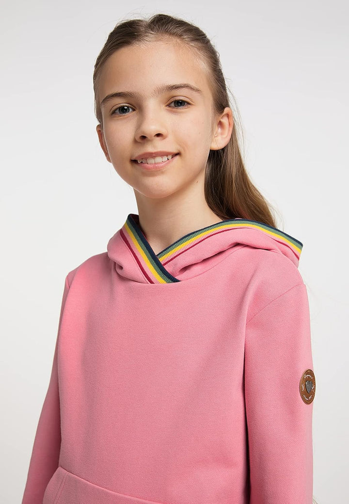 Ragwear Madlenka Mädchen Sweatshirt, Kapuzenpullover, Sweater, Pullover, Rosa