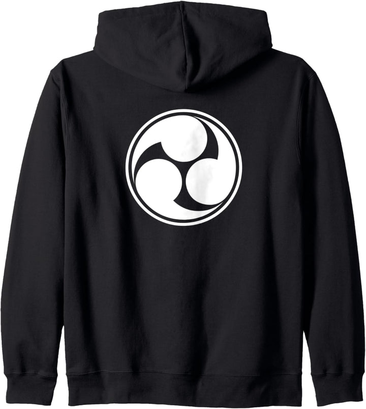 Mitsu Tomoe Japan Symbol Elemente Kampfsport Sport Japanisch Kapuzenjacke
