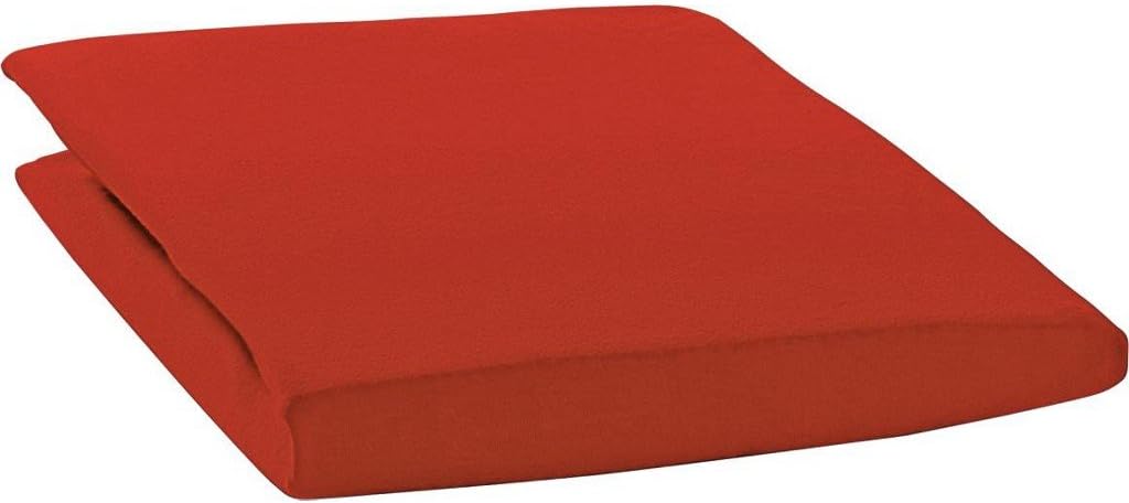 ESTELLA Spannbetttuch Zwirnjersey | Purpur | 200x200 cm | passend für Matratzen 180-200 cm (Breite)