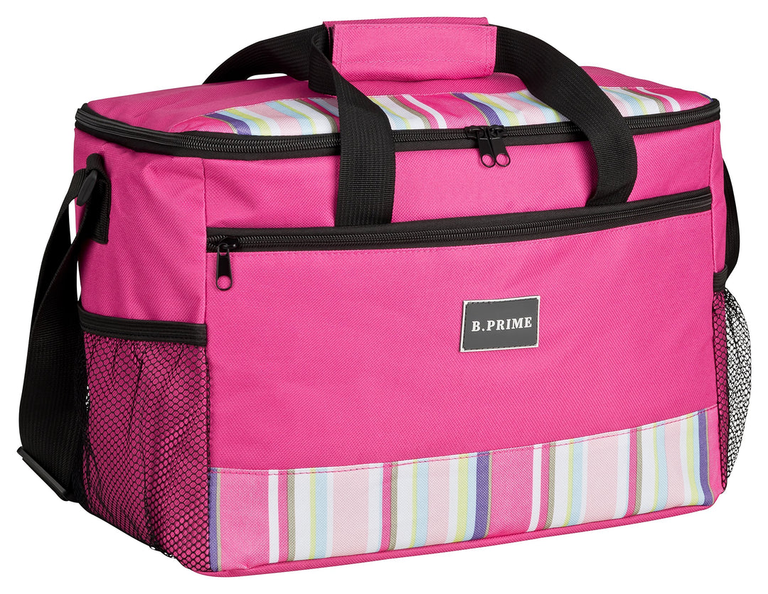 B.PRIME 20L Kühltasche Classic I 36x26x22cm I Isoliertasche I Lunch-Tasche I Kühlbox I Picknick-Tasc