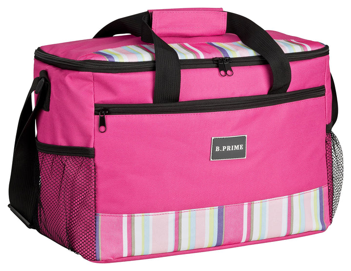 B.PRIME 20L Kühltasche Classic I 36x26x22cm I Isoliertasche I Lunch-Tasche I Kühlbox I Picknick-Tasc