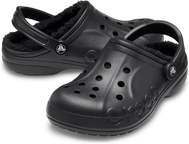 Crocs Unisex Baya Lined Clog 36/37 EU Schwarz, 36/37 EU Schwarz