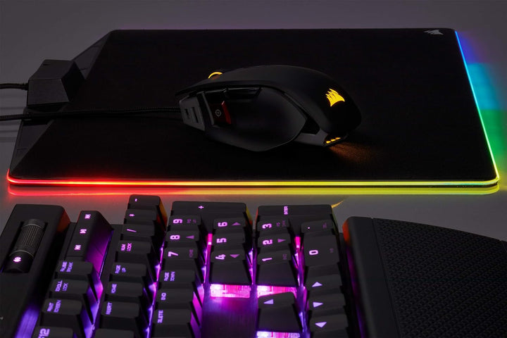 Corsair M65 Elite RGB FPS Gaming Maus (18.000 DPI optischer Sensor, RGB LED Hintergrundbeleuchtung,