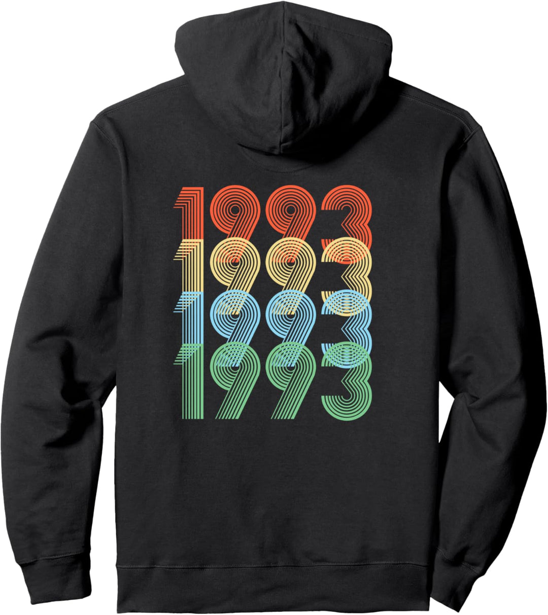 1993 Geburtstagsgeschenk Pullover Hoodie