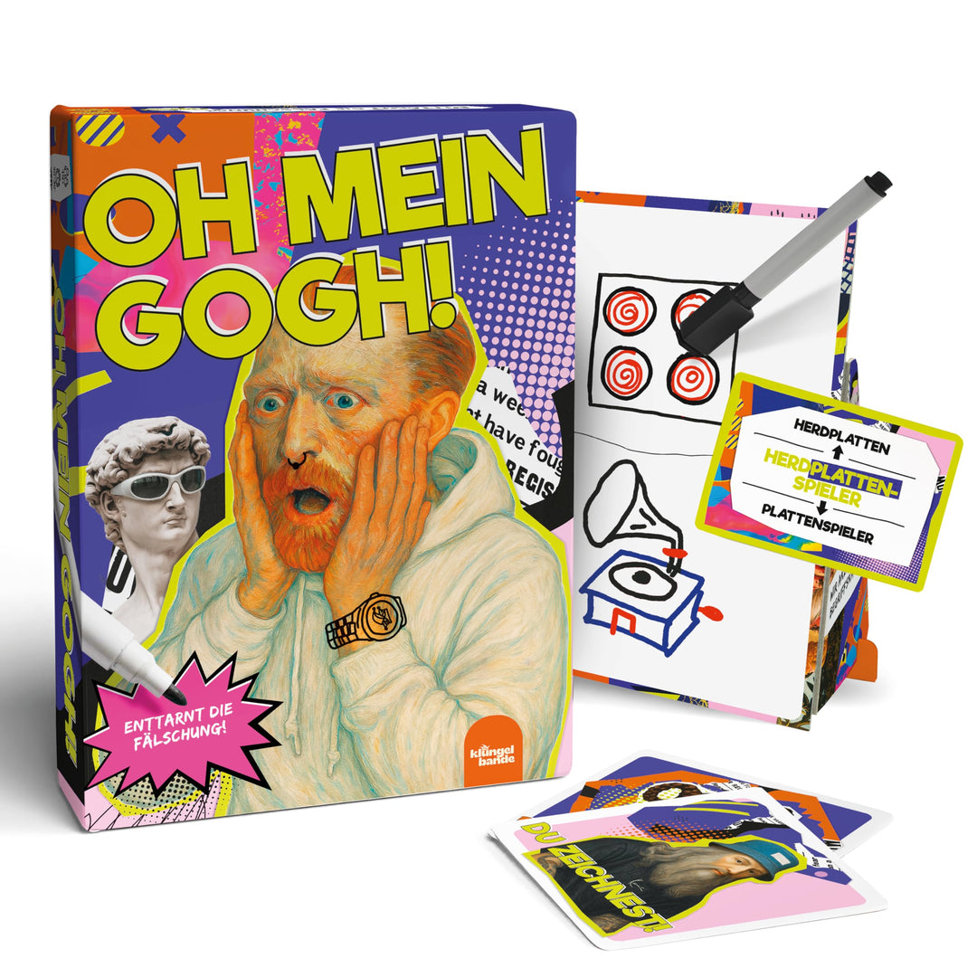 Oh Mein Gogh! - Lustiges Partyspiel &amp; Zeichenspiel Für Erwachsene | Witziges Spiel Mit Saboteur | Kr