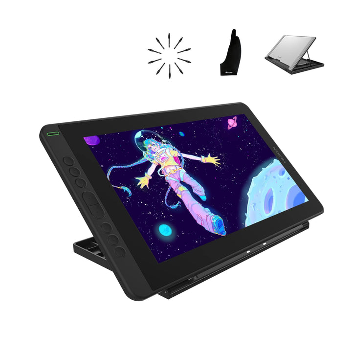 HUION Kamvas 13 Grafiktablett mit Display, Grafik-Zeichenmonitor mit voll laminiertem Bildschirm, Ne
