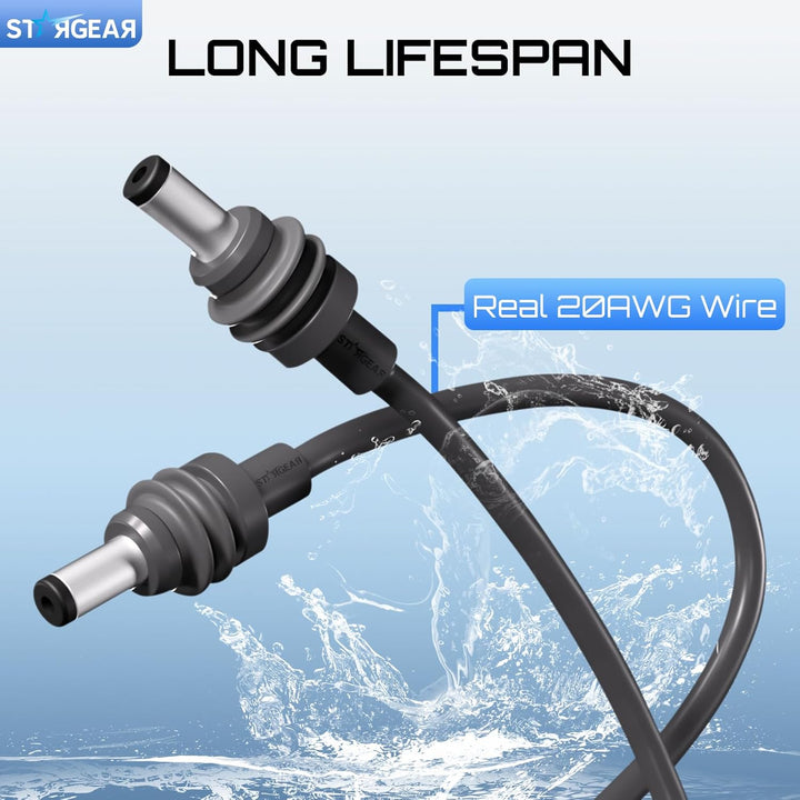 Starlink Mini-Kabel, 4,6 m, Starlink Mini-Zubehör, 20 AWG, Ersatz-Starlink-Gleichstromkabel, Netzkab