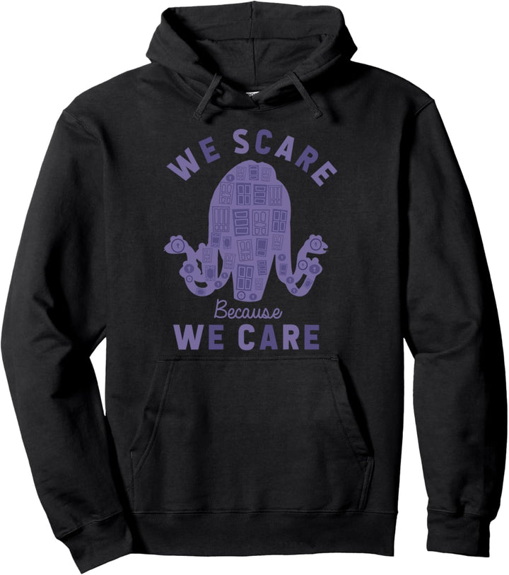 Disney Pixar Monsters Inc. Celia Because We Care Text Pullover Hoodie