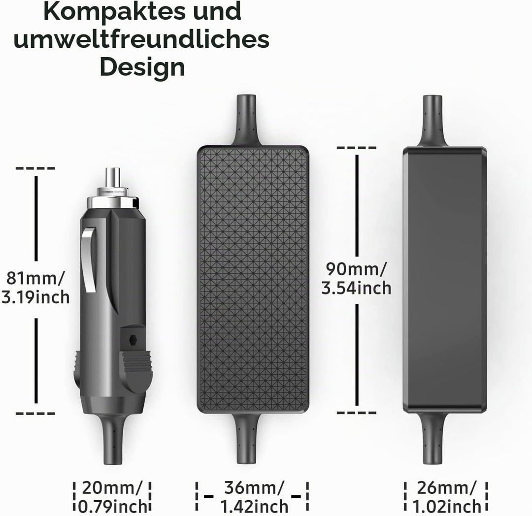 KFD 65W KFZ Ladegerät Netzteil Auto Ladekabel für HP EliteBook 820 830 840 850 G8 G6 G4 G5 G7 ZBook