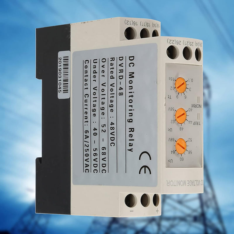 Tyenaza Überspannungs-Unterspannungsschutz - DC 12V/24V/36V/48V Überspannungs- und Unterspannungssch