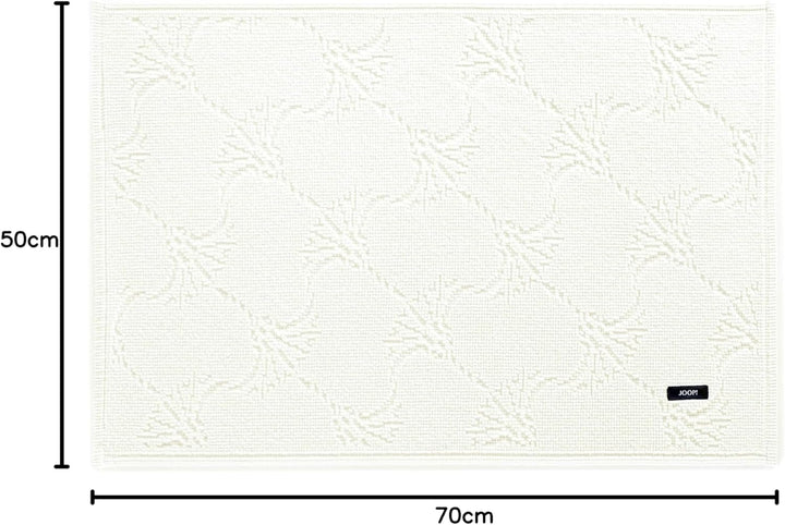 JOOP! Badteppich NEW CORNFLOWER 50 x 70 cm natur-jasmin