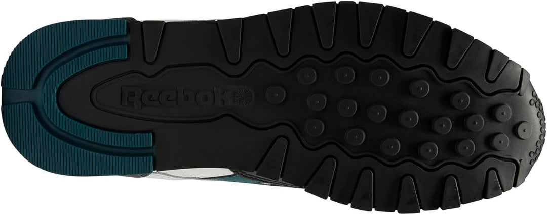 Reebok Classic Leather, Weiss 40 EU Beigegelbgruenschwarz, 40 EU Beigegelbgruenschwarz