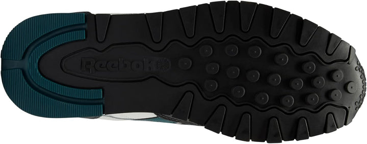Reebok Classic Leather, Weiss 40 EU Beigegelbgruenschwarz, 40 EU Beigegelbgruenschwarz