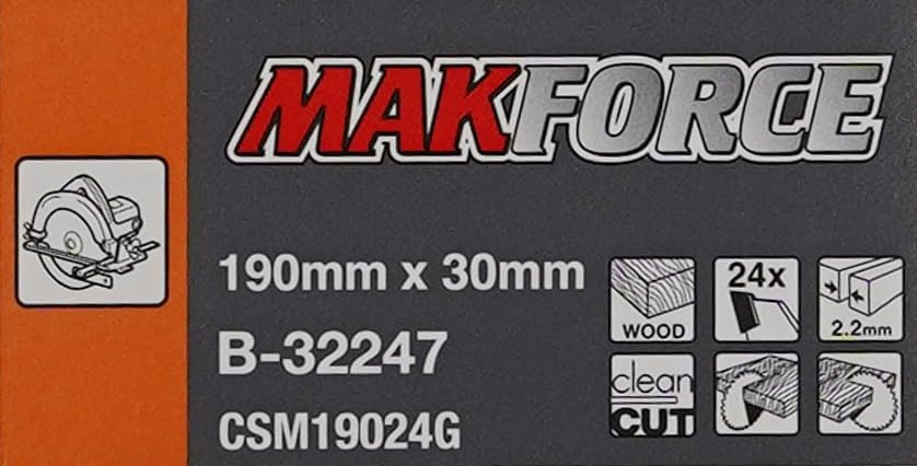 Makita MakForce Saegeblatt, 190 x 30 mm, 24Z, B-32247