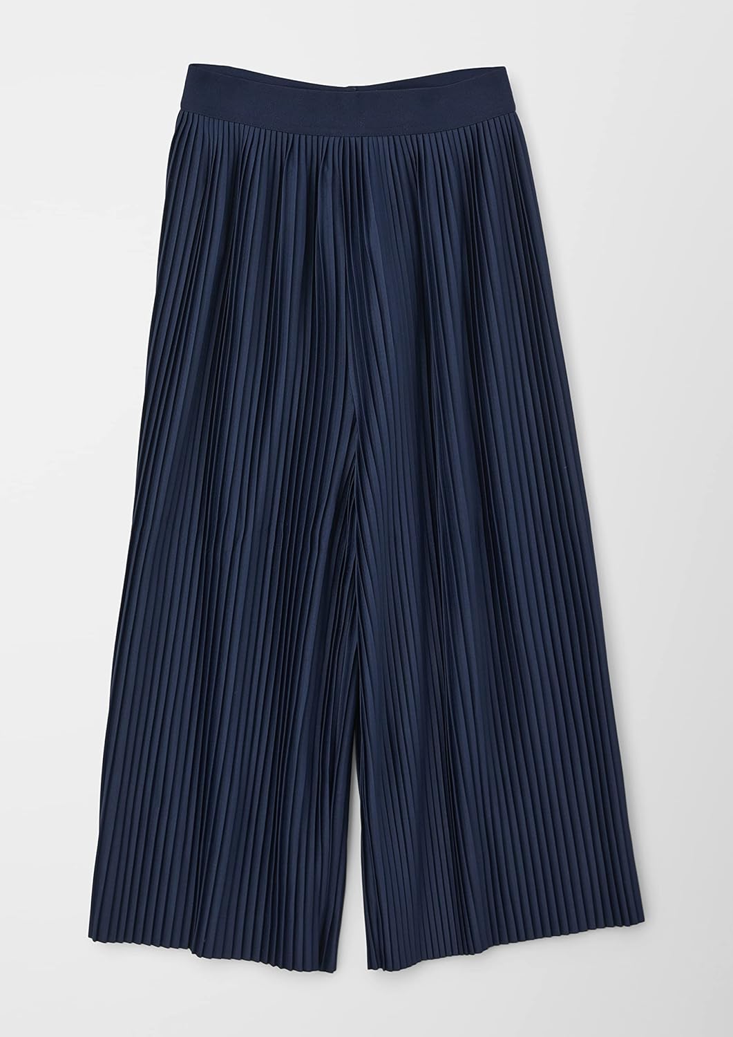 s.Oliver Mädchen Culotte mit Plisseefalten, Blau