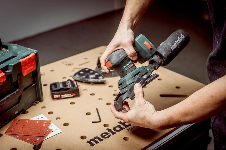 metabo Akku-Multischleifer SM 18 LTX BL - 18 V, 20.000 /min Schwingzahl - Brushless Motor, Dreieck-/