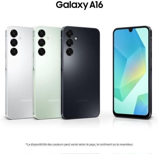 SAMSUNG Galaxy A16 Smartphone 128 GB Wassergrün, Wassergrün