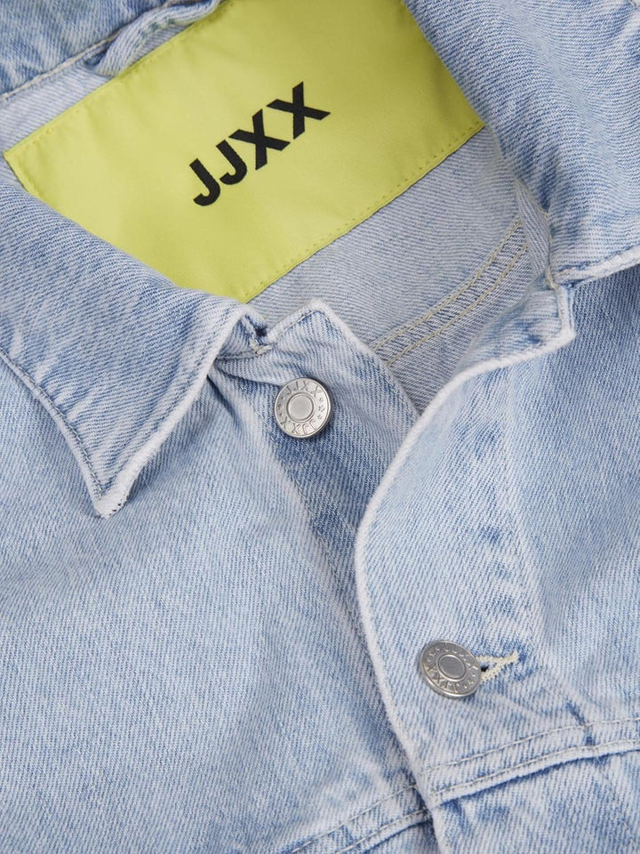 JACK &amp; JONES Damen JJXX JXALISON Oversized Long Jacket CR503 NOO XS Light Blue Denim, XS Light Blue