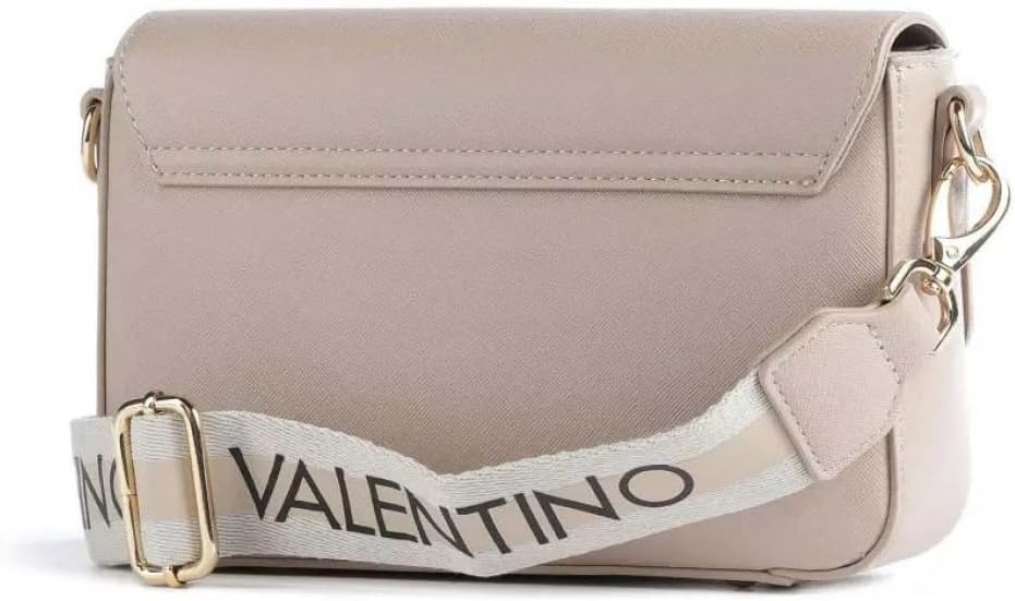Valentino Damen Zero Re Umhängetasche, Beige