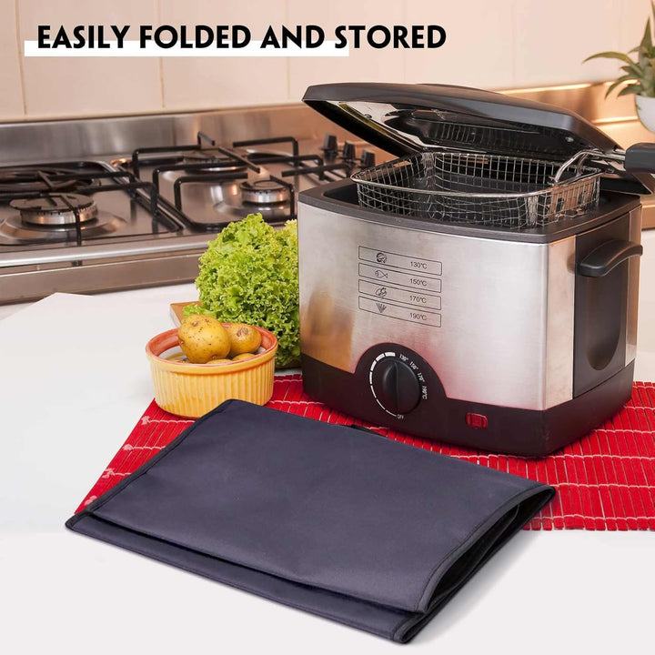 Hitzebeständige, Wasserdichte, Staubdichte Abdeckung für Ninja Foodi MAX Dual Zone Air Fryer AF400EU