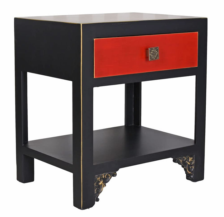China Schrank Nachtschrank Vintage Nachttisch Nachtkonsole Nachtkommode Ablage mya054 Palazzo Exklus