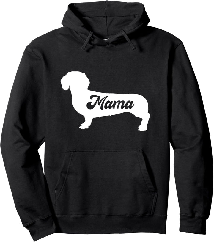 Mama Dackel niedliche Familie passende Kostüm Pullover Hoodie