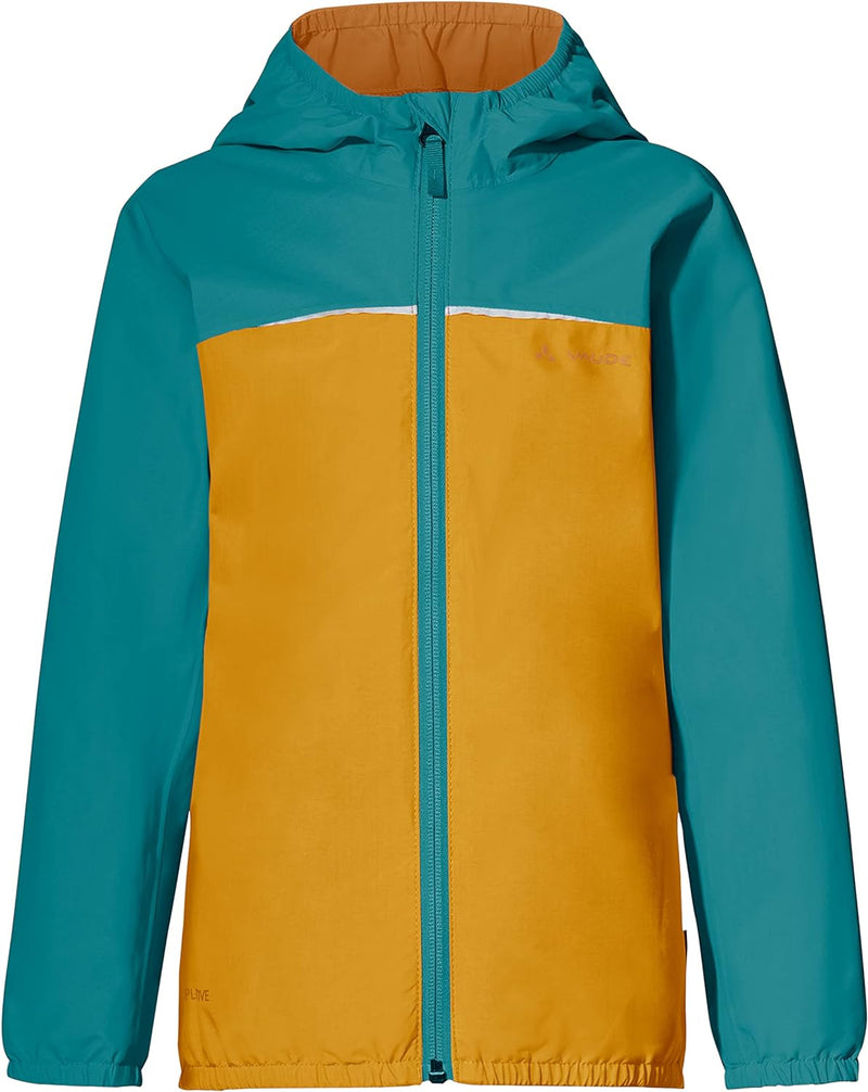 VAUDE Kids Turaco Jacket II - Regenjacke Kinder 146-152 burnt yellow, 146-152 burnt yellow