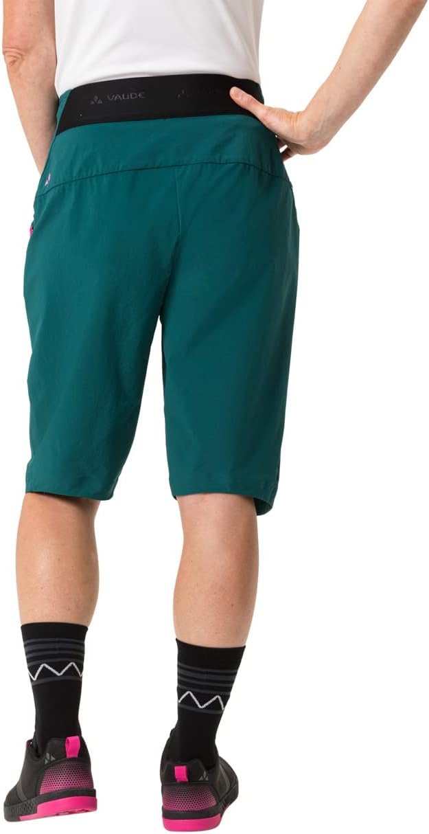 VAUDE Damen Moab Pro Radhose kurz Bike Shorts 38 Mallard Green, 38 Mallard Green
