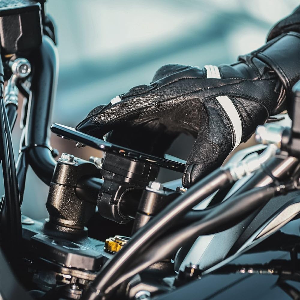 Oxford CLIQR Motorrad-Lenkerhalterung OX850, Schwarz