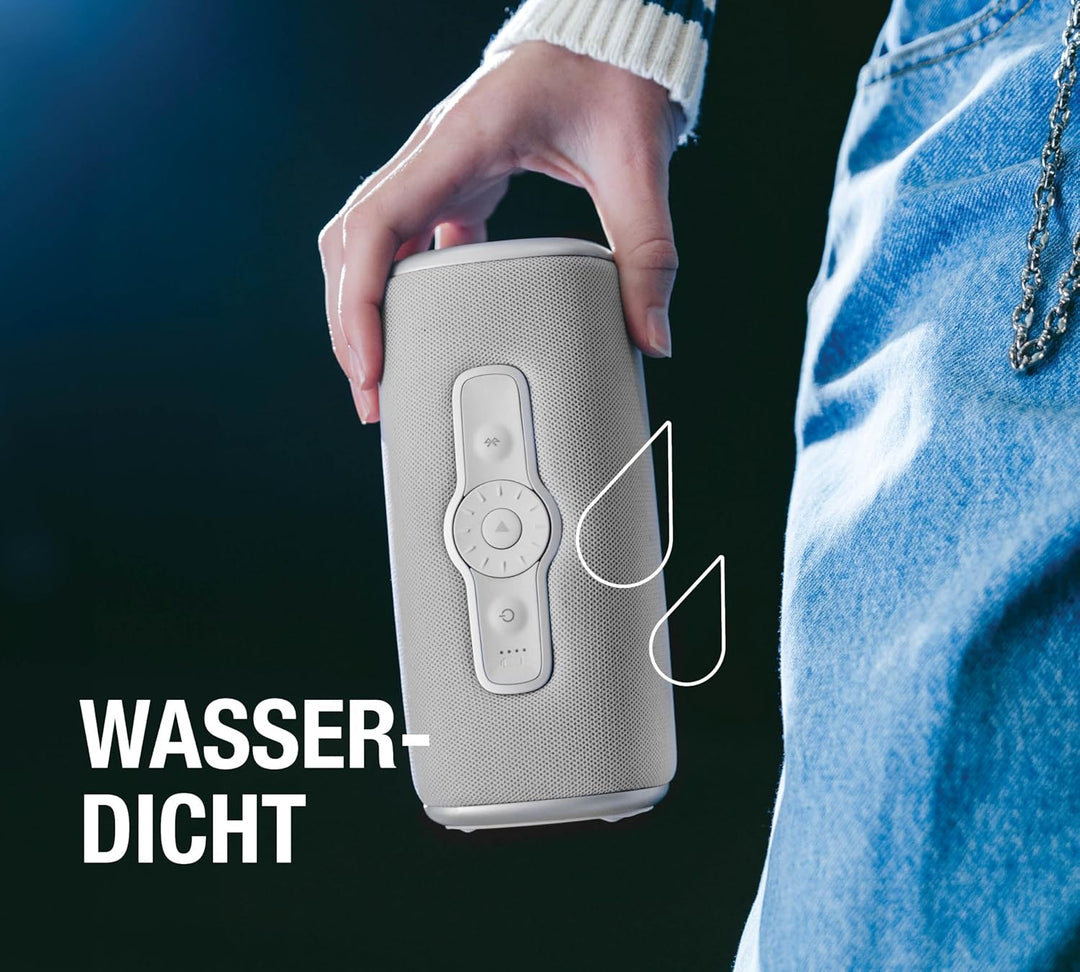Fresh 'n Rebel Bold M2, Bluetooth Lautsprecher mit 24 Uhr spielzeit, Wasserdichter (IP67) Tragbarer