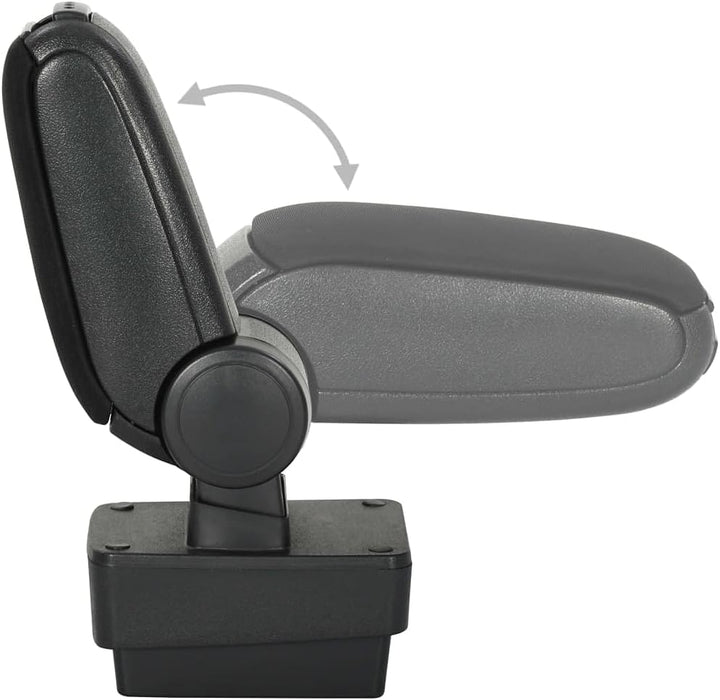 vidaXL Auto Armlehne mit Staufach Mittelarmlehne Armstütze Mittelkonsole Schwarz passend für skoda f