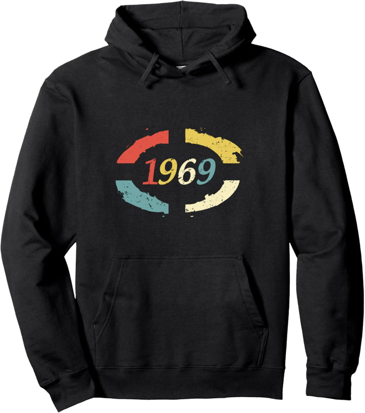 Retro Geburtstag - Vintage Geboren 1969 Pullover Hoodie