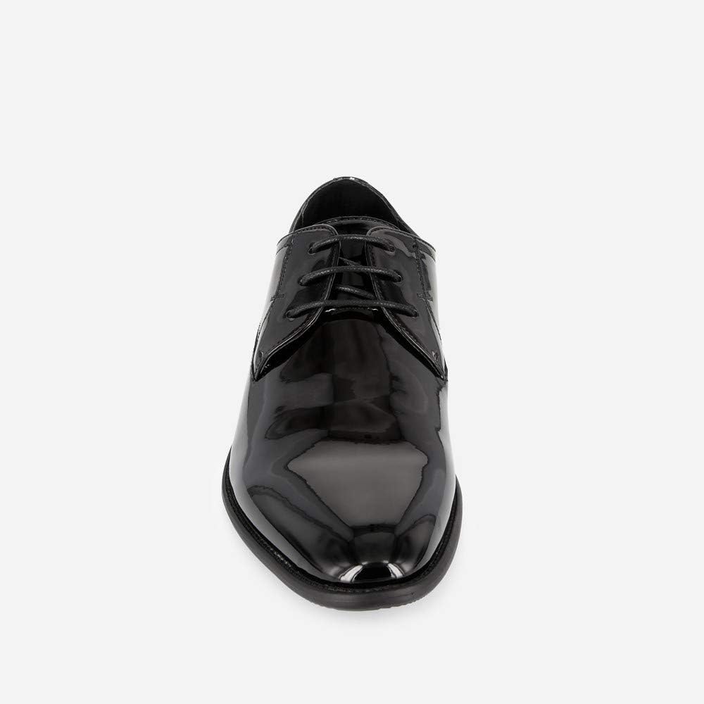 Smokies Lackschuhe Edward klassisch und mit Futter aus Leder Herrenschuh Smokingschuhe, (EU Edward)