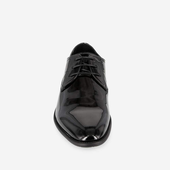 Smokies Lackschuhe Edward klassisch und mit Futter aus Leder Herrenschuh Smokingschuhe, (EU Edward)