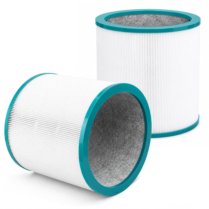 2 Lamellen-Hepa-Filter - Für Dyson TP00, TP03, AM11, TP02 kompatibel - Bestleistung beim Saugen