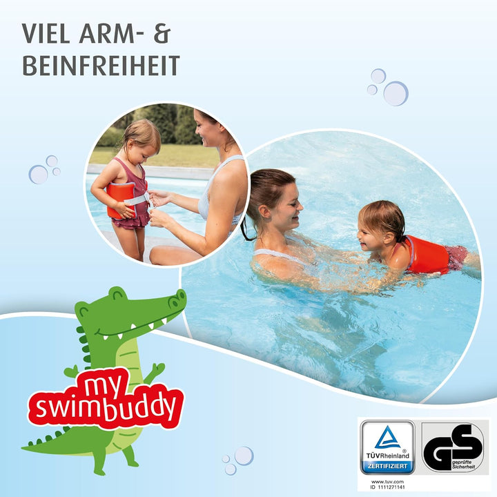 reer myswimbuddy Schwimmgürtel | Schwimmhilfe für Kinder und Kleinkinder | Individuell anpassbar | S