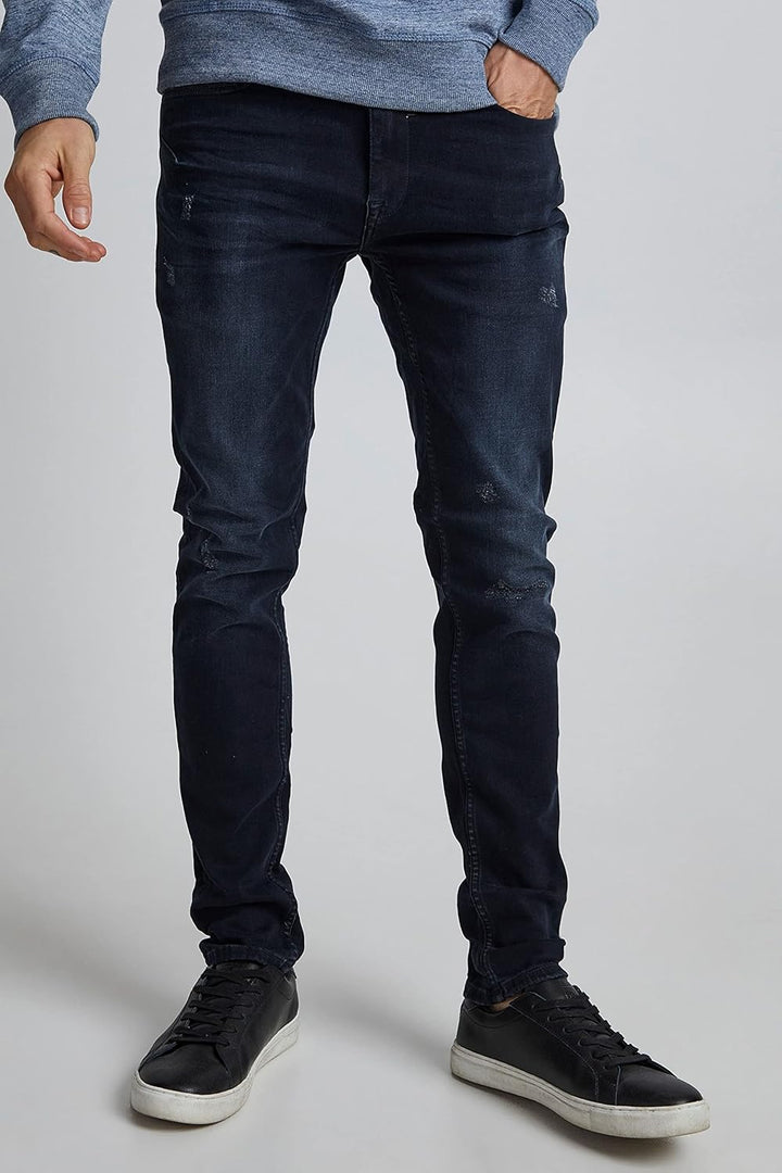 Blend Men's Echo Jeans-Skinny Fit-Noos 31W / 32L Denim Blue Black (200298), 31W / 32L Denim Blue Bla