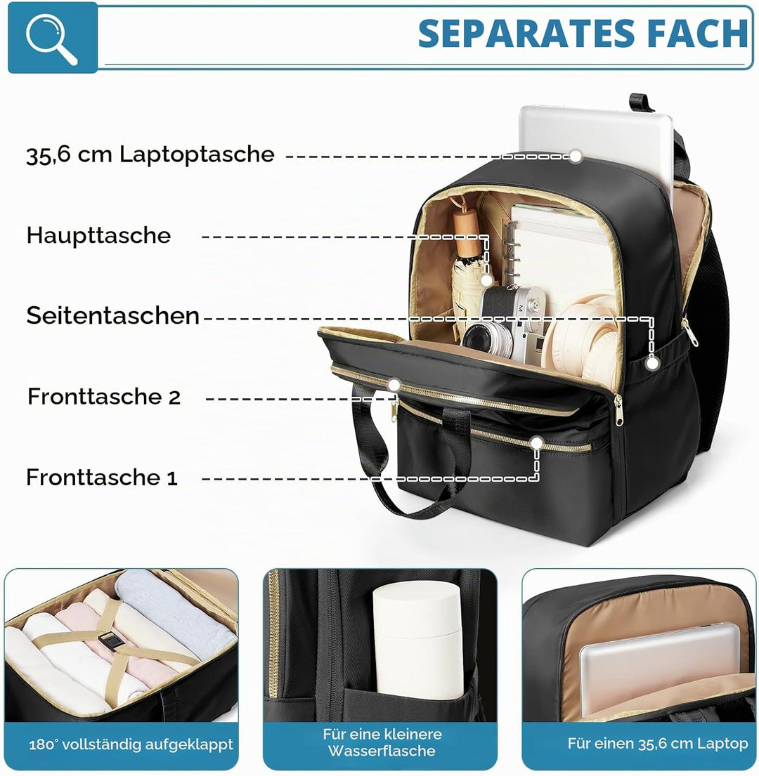 Handgepäck Rucksack 40x30x20 Ryanair Reiserucksack Handgepäck 40x30x20 Flugzeug Laptop Rucksack Herr