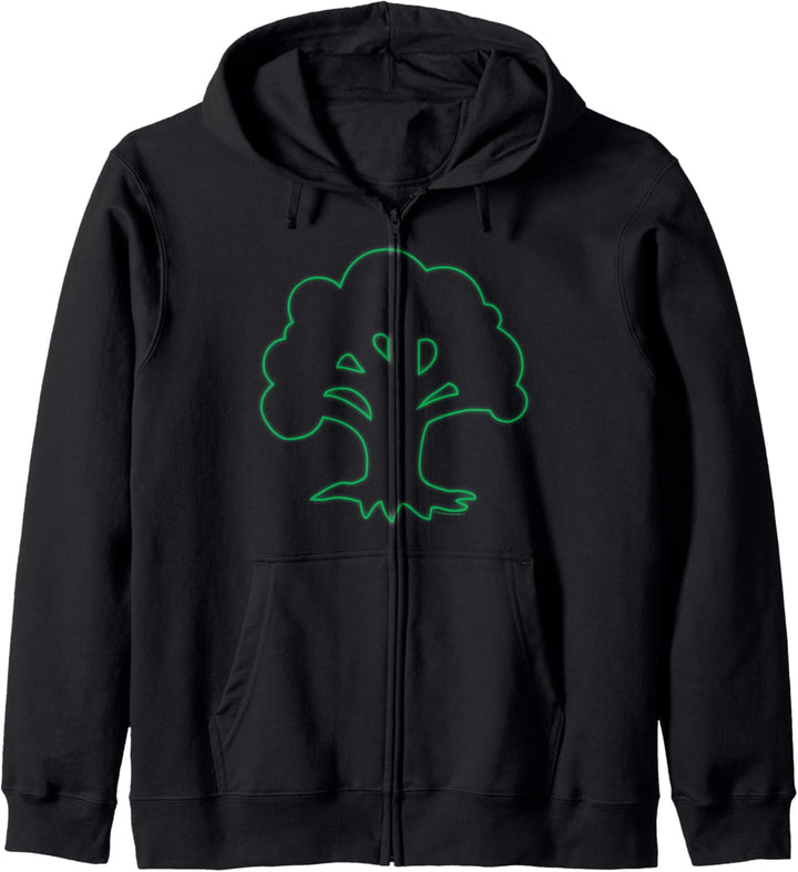 Magic: The Gathering Green Mana Neon Kapuzenjacke