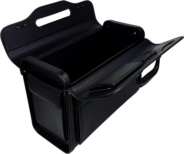 Gravidus Pilotenkoffer Business Trolley genügend Platz für Akten &amp; Laptop - Ideal für Business, Reis