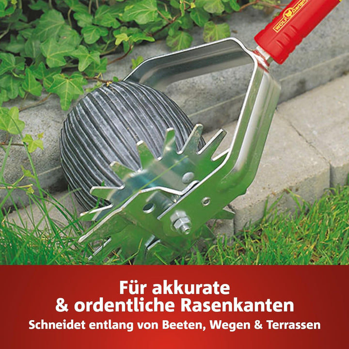 WOLF Garten 71AAA037650 Rasenkantenschneider Multi-Star RB-M NEU2018", Rot 40x15x16 cm | Griff ZM 17