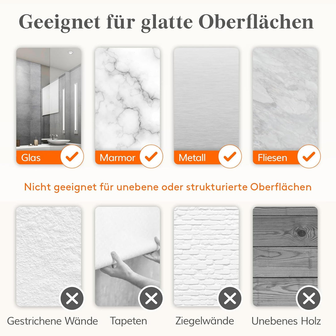 Lifewit 2 Stück Fenster Pflanzenregal ohne Bohren, Kunststoff Fensterregale für Pflanzen trag. 8KG,