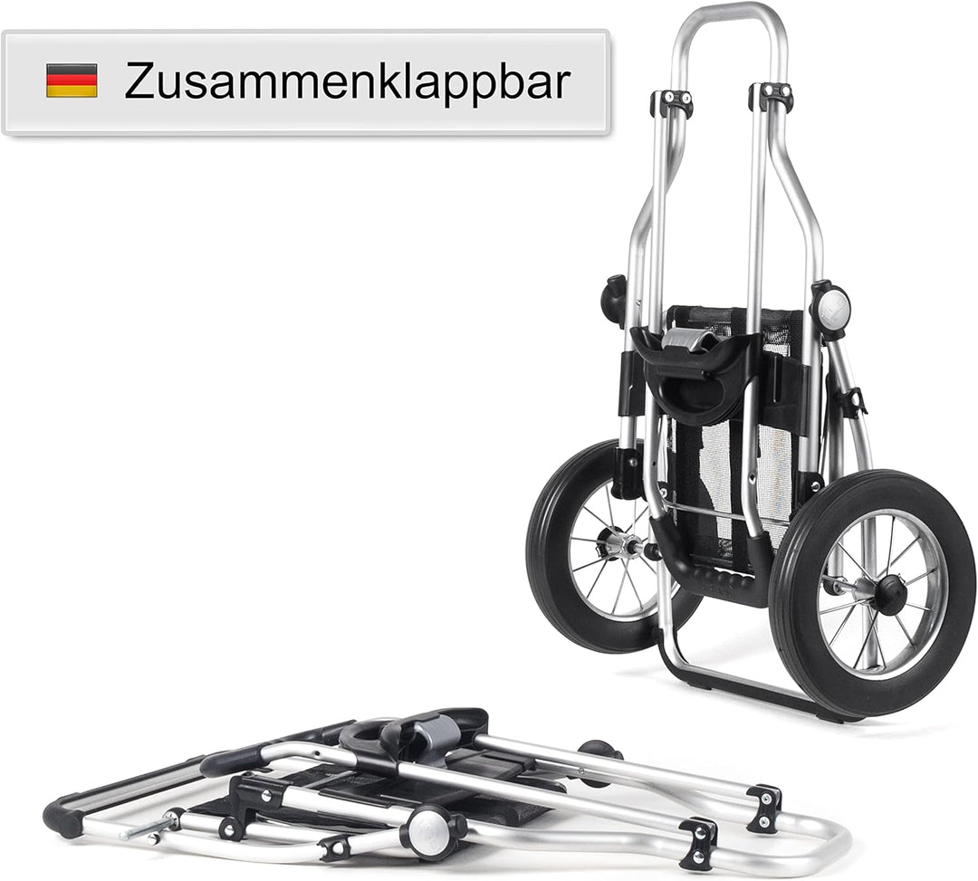 ANDERSEN Einkaufstrolley - Royal Shopper Famke anthrazit 47 L modisch,Thermo, Aluminium, klappbar, l