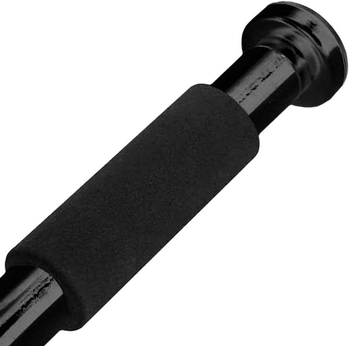 OcioDual Heimtrainer Reckstange Türstange Türreck Klimmzugstange Trainer Bauchtrainer 90cm Schwarz,