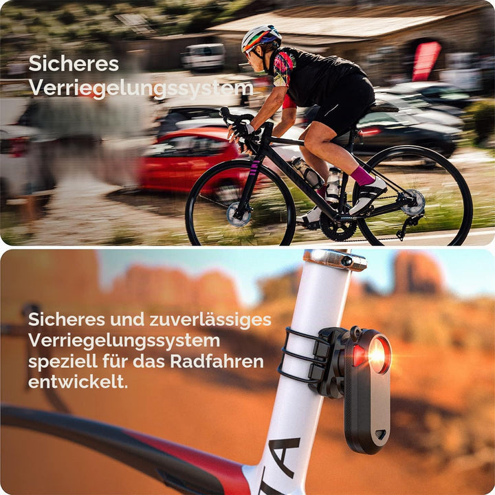 TUSITA Universal Fahrrad Sattelstützen Halterung - Kompatibel mit Garmin Varia Rearview Radar RTL510